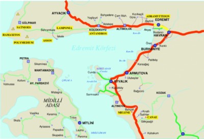 Ayvalık Assos Midilli
